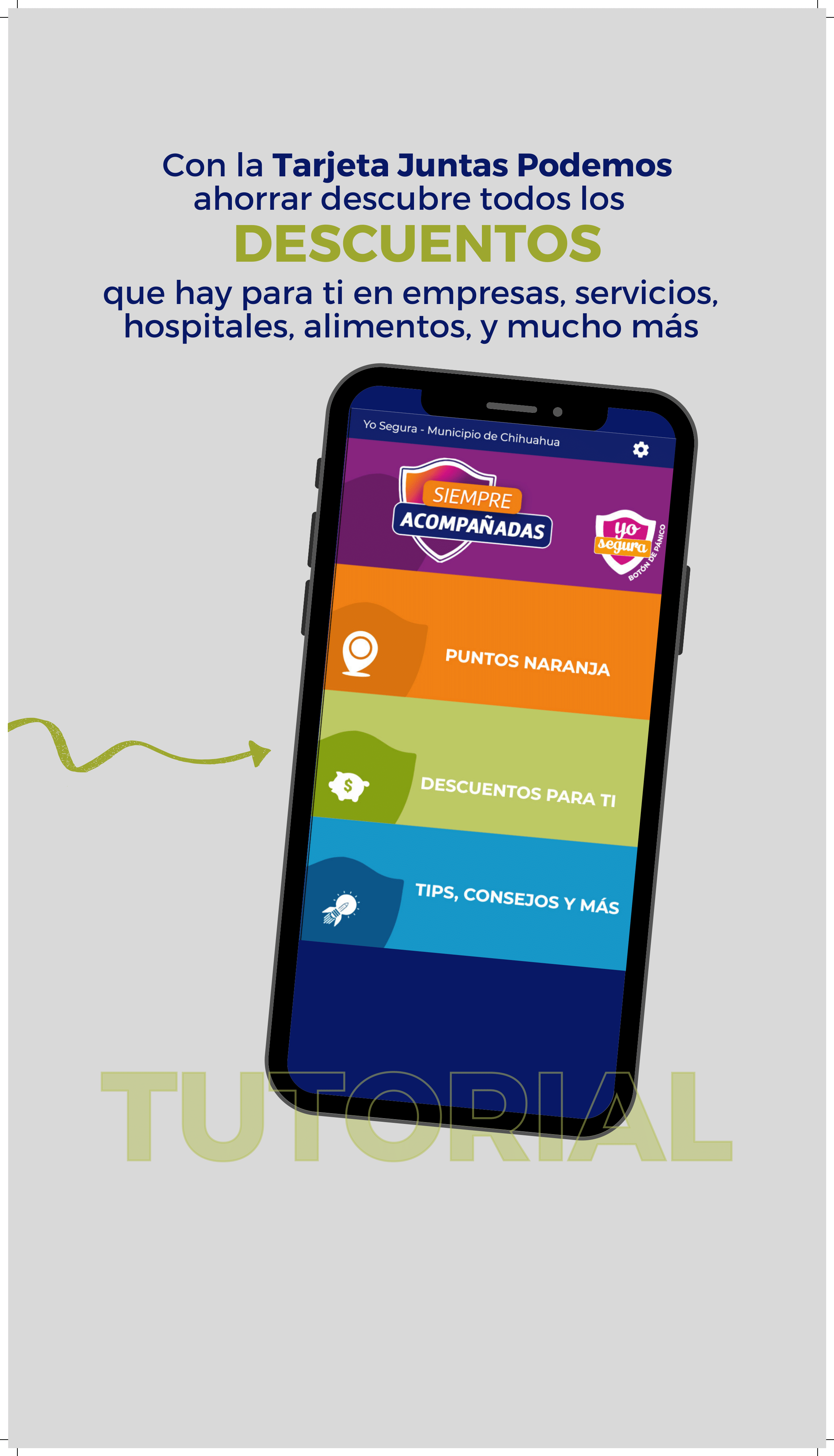 Con la tarjeta juntas podemos ahorrar descubre todos los descuentos que hay para ti en empresas, servicios, hospitales, alimentos, y mucho más.