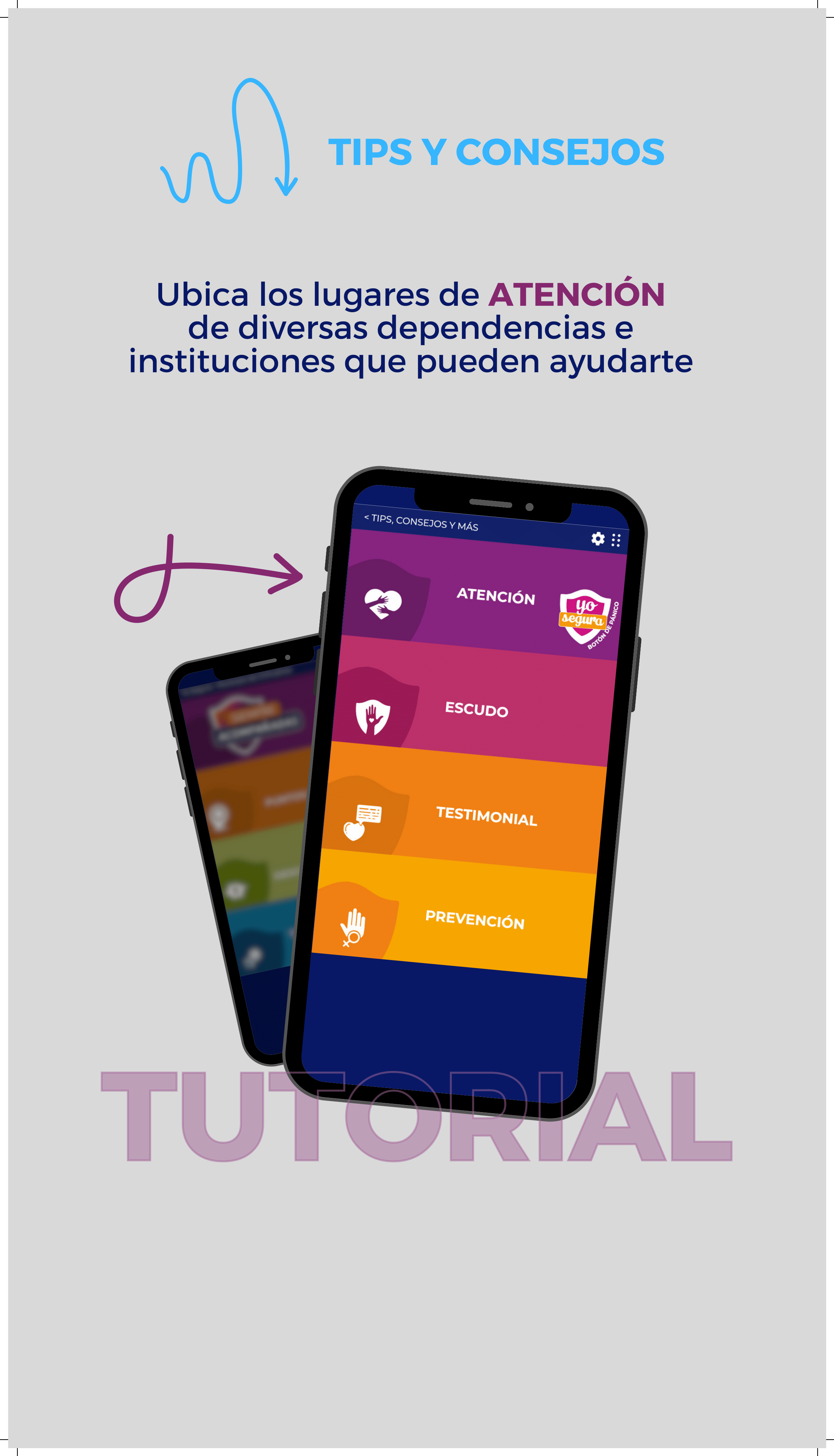 tips y consejos ubica los lugares de atención de diversas dependencias e instituciones que pueden ayudar.