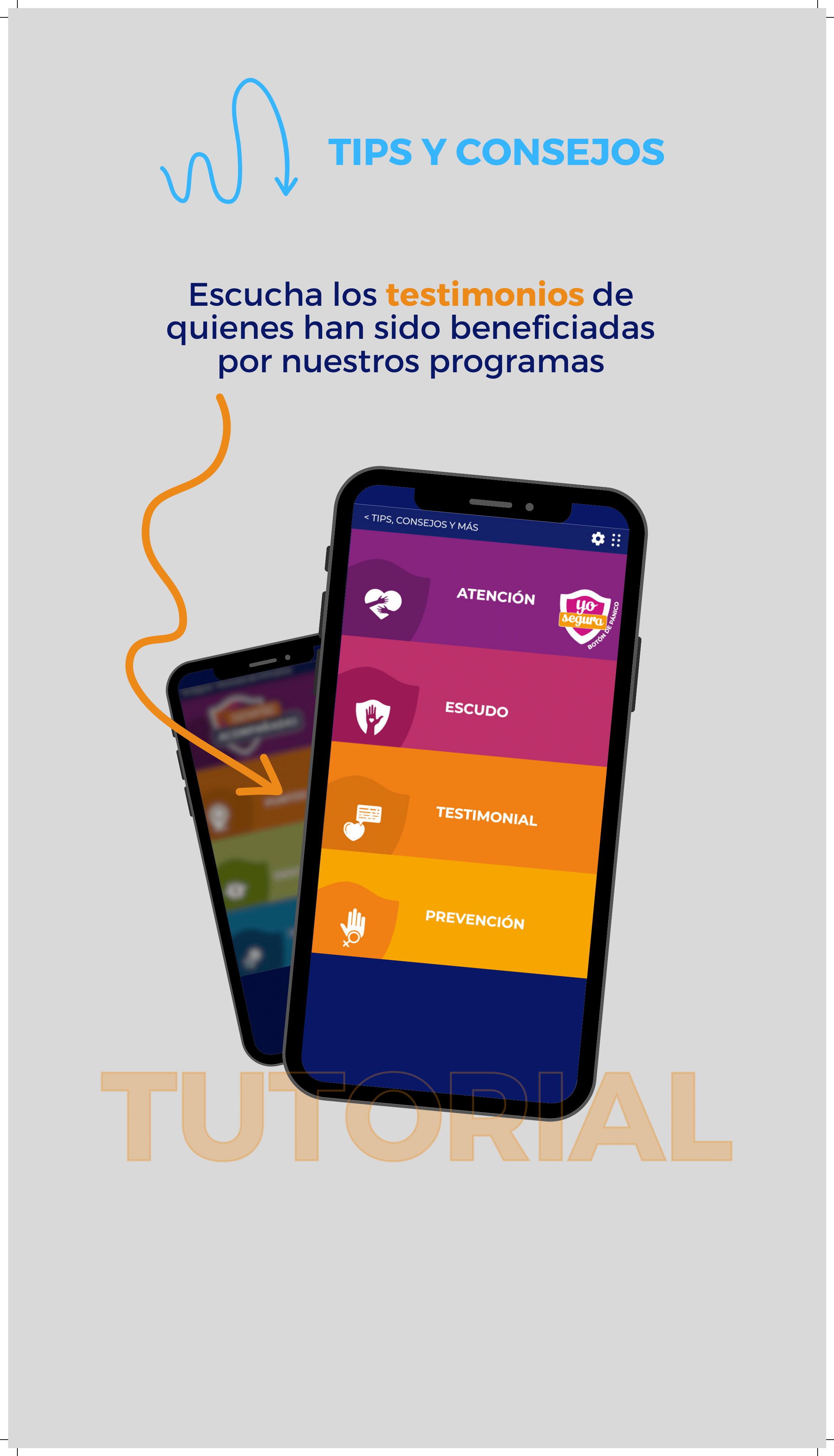 tips y consejos escucha los testimonios de quienes han sido beneficiados por nuestros programas.